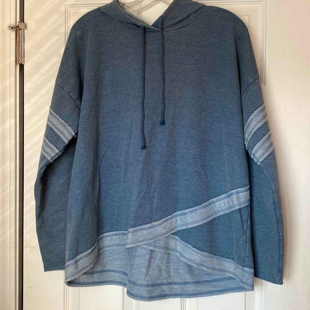 Blue Lee Jeans lightweight hoodie